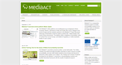 Desktop Screenshot of mediaact.eu